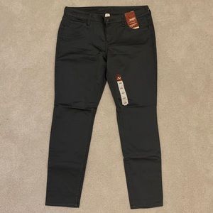 NWT Arizona Jean Company Gray Skinny Jeans